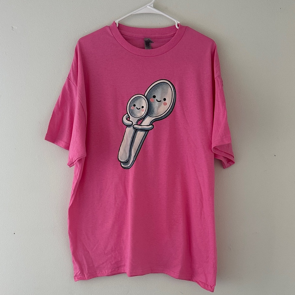 Pink “Little Spoon” Pajama Top
